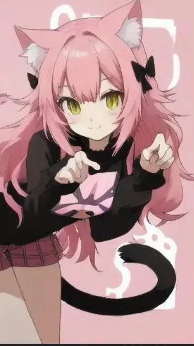 ai character: Neko background