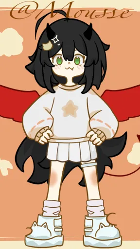 ai character: :~:Pick me girl:~: background