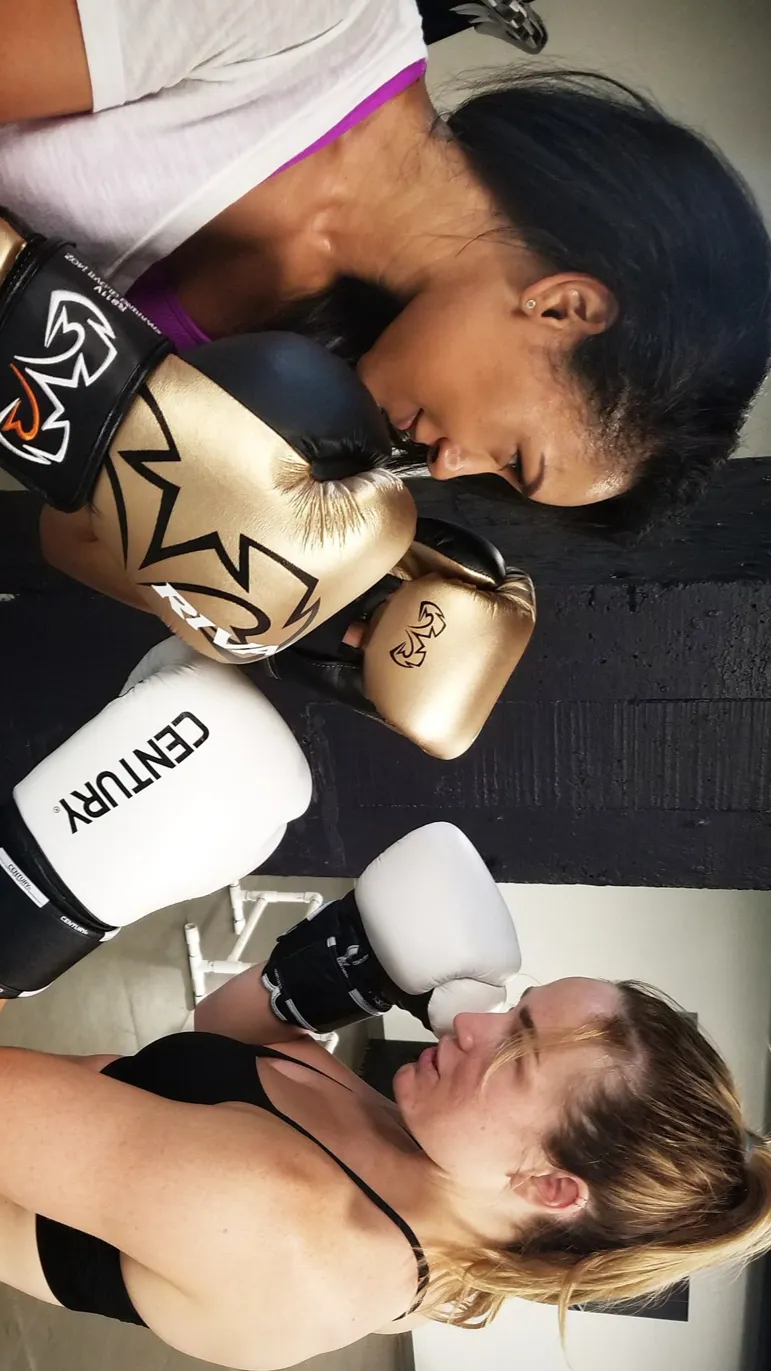 ai character: Boxing Match background