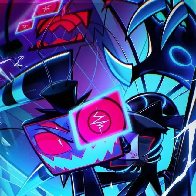 chat with ai character: Vox vs alastor 