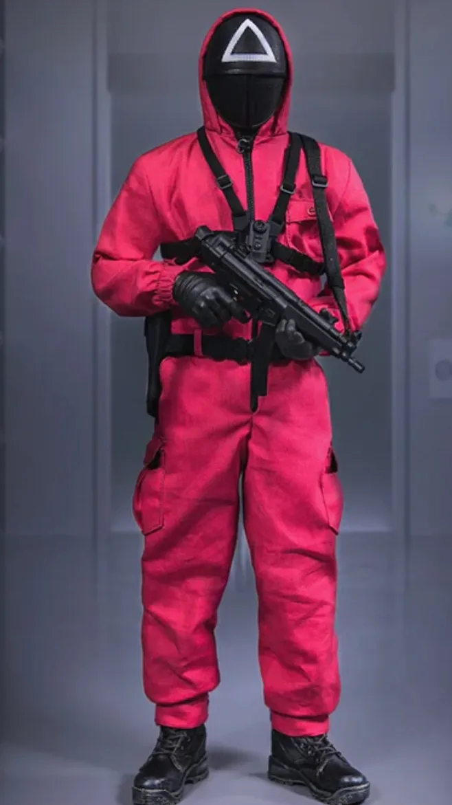 ai character: Squid games  background