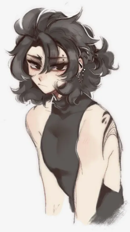 ai character: ✨🖤 Alex 🖤✨￼ background