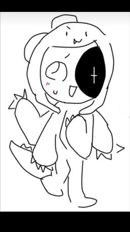 ai character: Dino Astro background