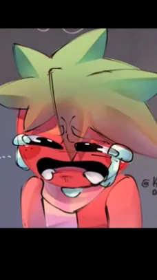 ai character: Sad Sprout background