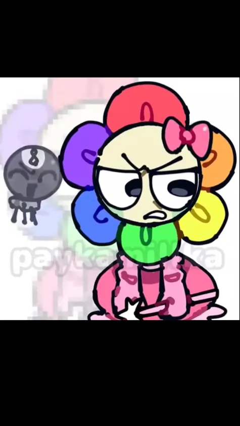 ai character: Dandy babysits background