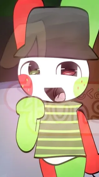 ai character: Dapperly Festive  background