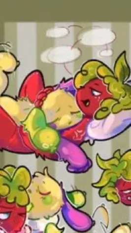 ai character: Berryfunny background