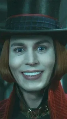 ai character: Willy Wonka background