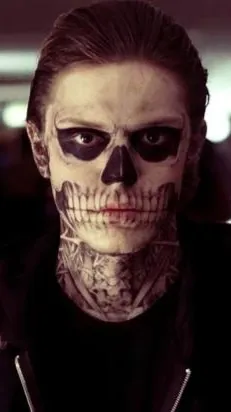 ai character: Tate Langdon background