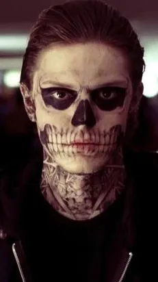 ai character: Tate Langdon background