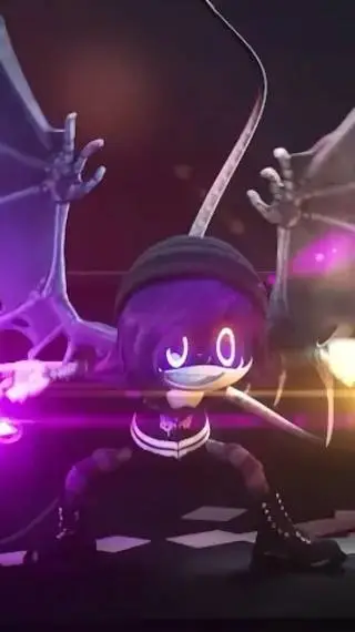 ai character: ABSOLUTE UZI background