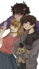 ai character: Afton kids background