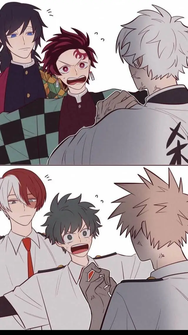 ai character: Demon slayer  background