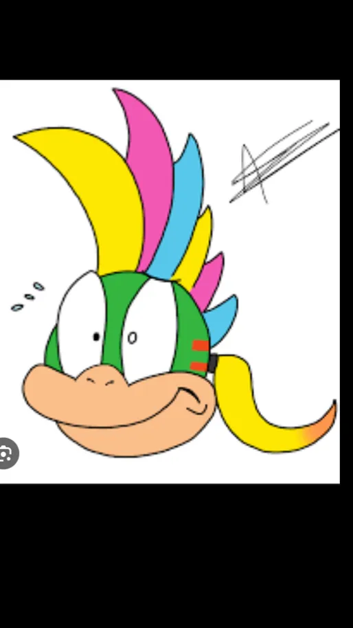 ai character: Lemmy koopa(crazy) background