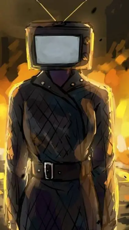 ai character: Тв вумен background