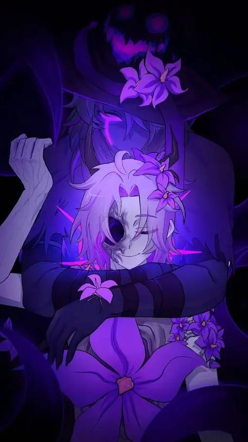 ai character: Azuretime night background