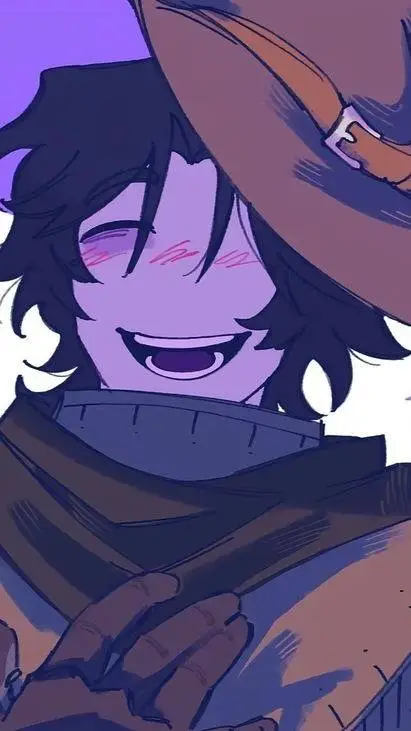 ai character: Stalker Azure background