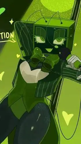 ai character: 🎤📺Vee📺🎤 background