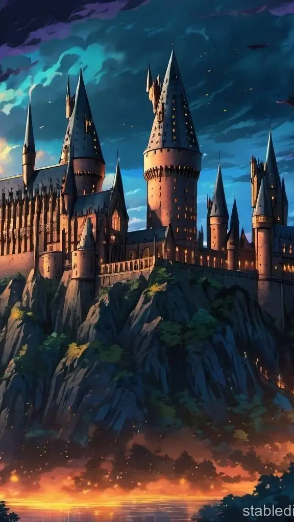 ai character: Hogwarts background