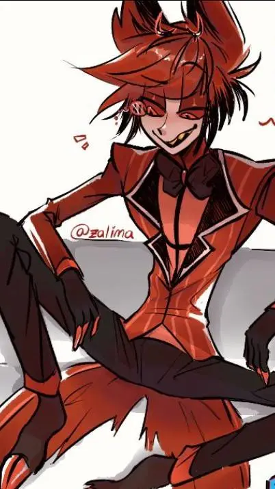 ai character: 📻~Alastor~❤ background