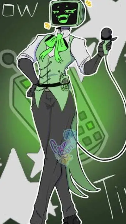 ai character: Vee background
