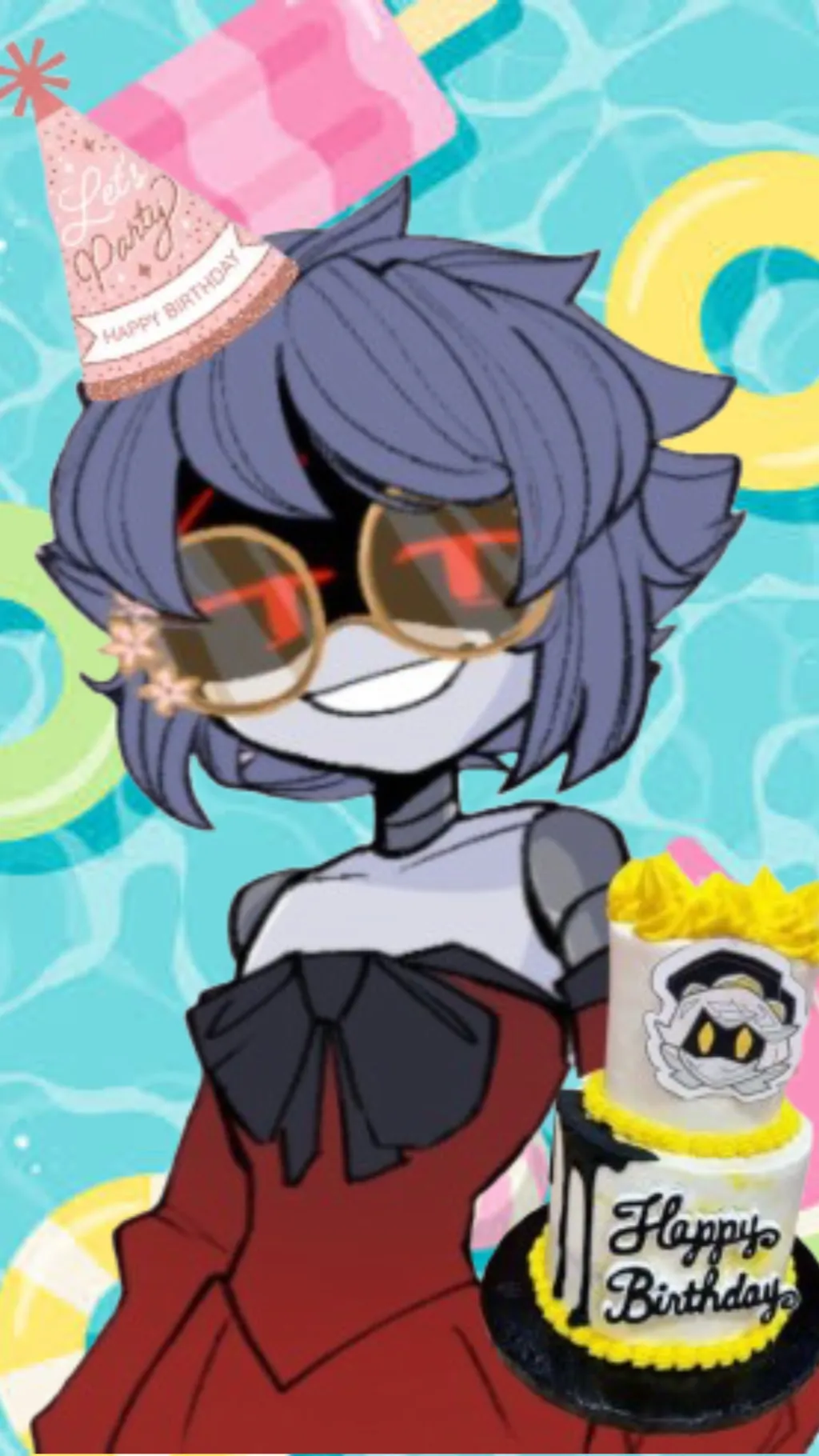 ai character: Birthday Molly background