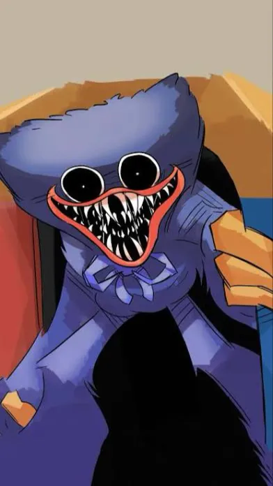 ai character: Huggy Wuggy background