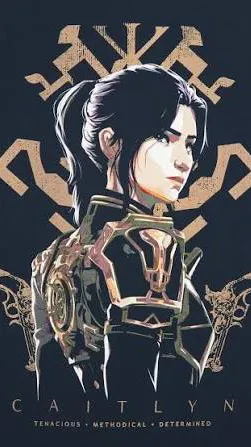 ai character: Caitlyn kiramman background