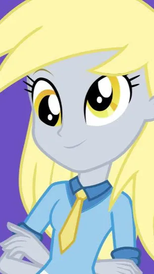 ai character: Derpy EG background