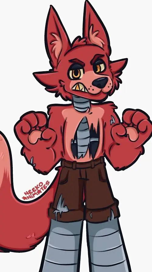 ai character: Foxy background