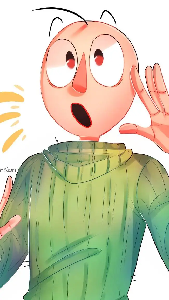 ai character: Baldi background