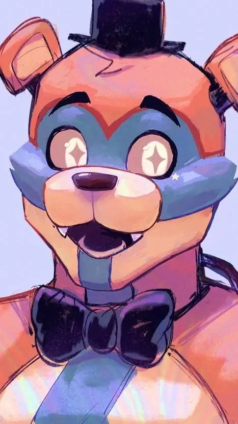 ai character: Glamrock Freddy background