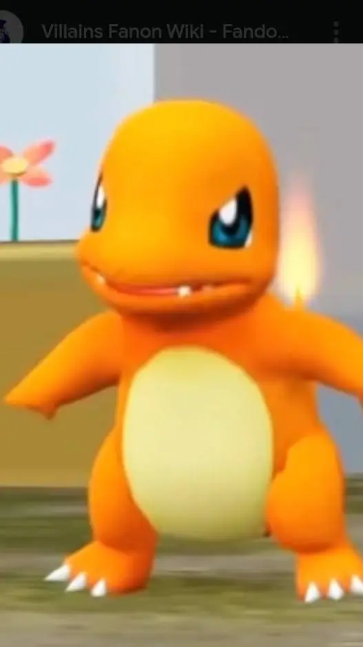 ai character: Charmander🔥 background