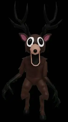 ai character: deer background