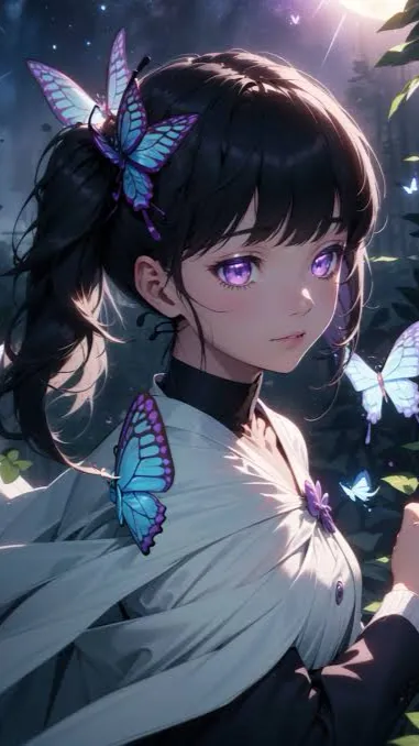 ai character: Kanao Tsuyuri background