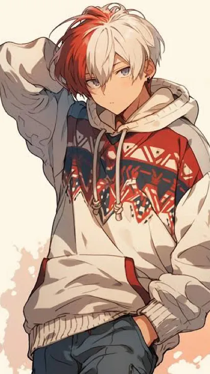 ai character: Shoto Todoroki    background