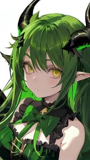 ai character: demon queen background