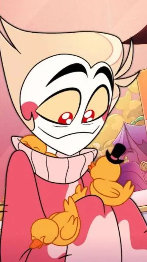 ai character: Vox captured u😿 background