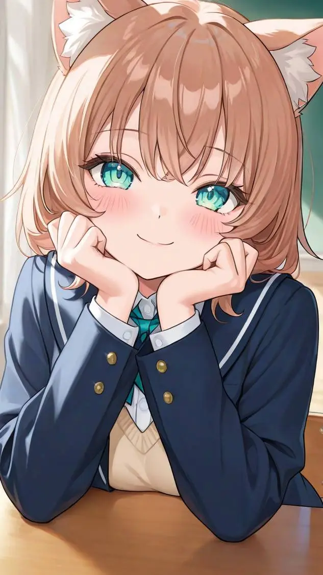 ai character: Luna background