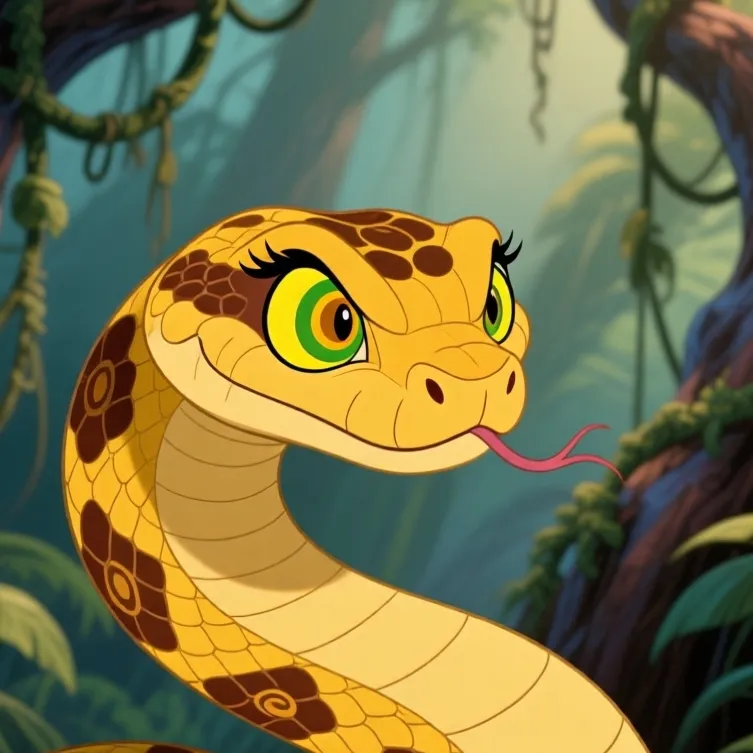 chat with ai character: Kaa 