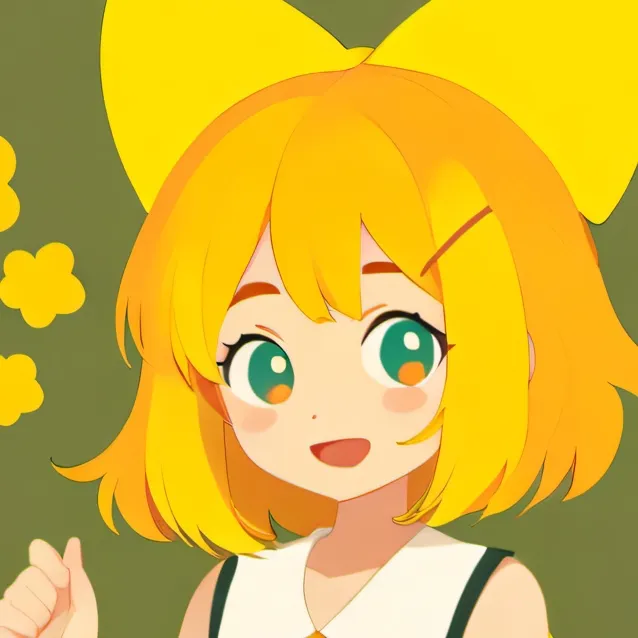 chat with ai character: yellow girl