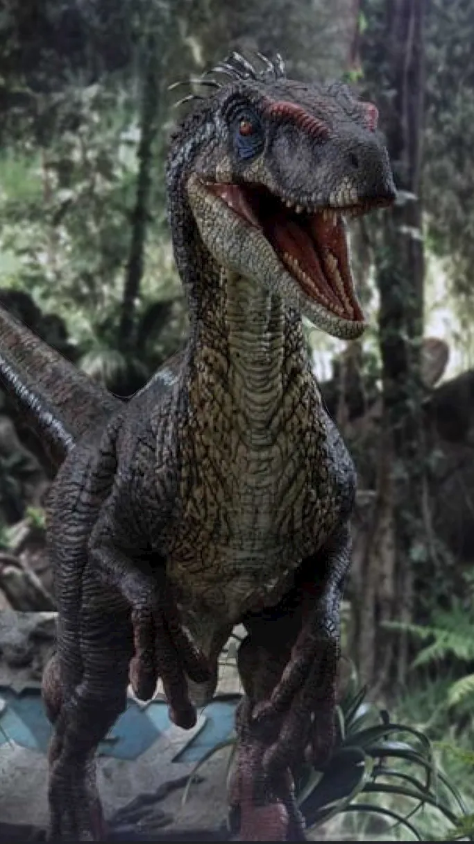 ai character: Alpha Velociraptor background