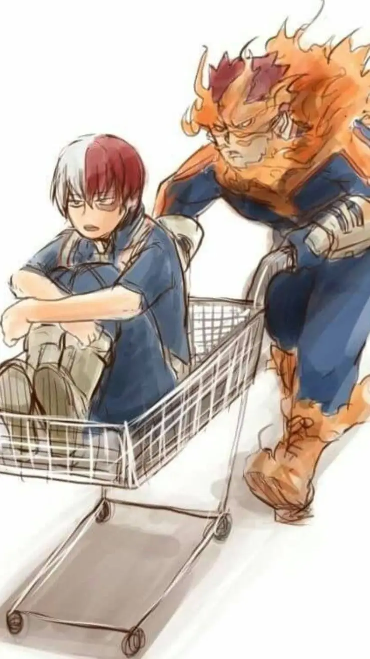ai character: 🔥Todoroki Family❄️ background