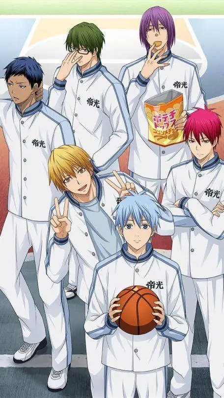 ai character: Kuroko No Basket background