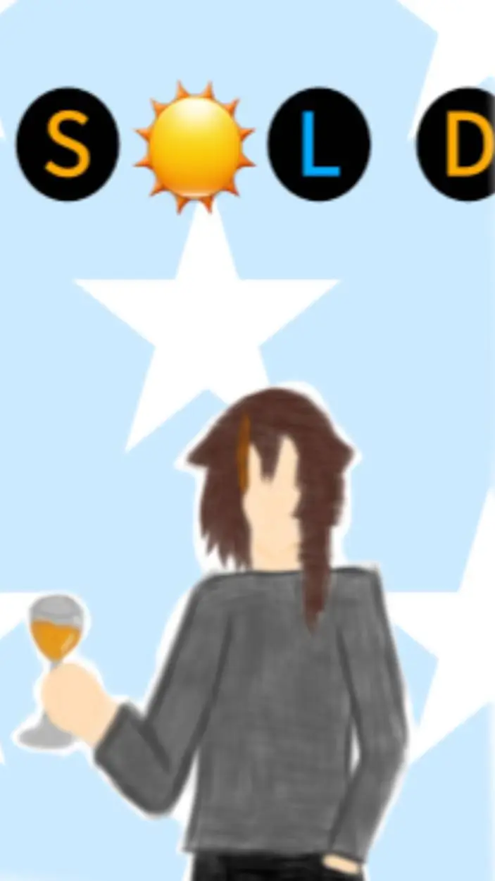 ai character: banner background