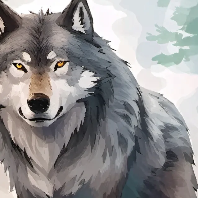 chat with ai character: wolf
