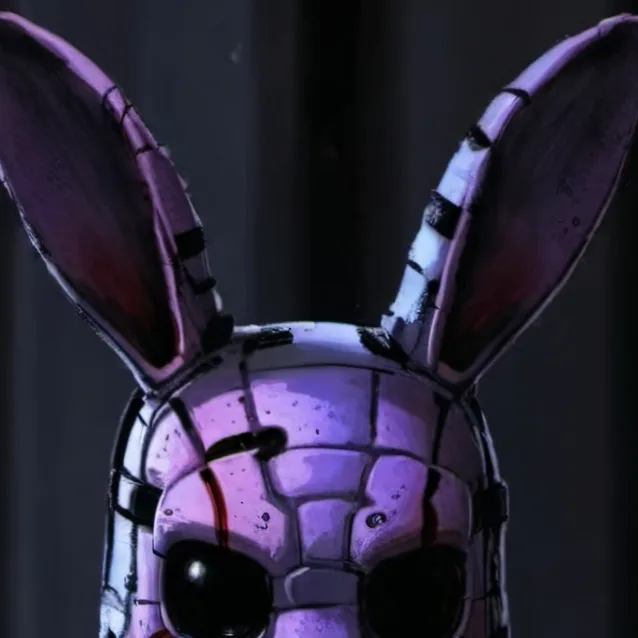 chat with ai character: withered Bonnie 
