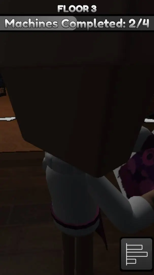 ai character: Dandys world lab background