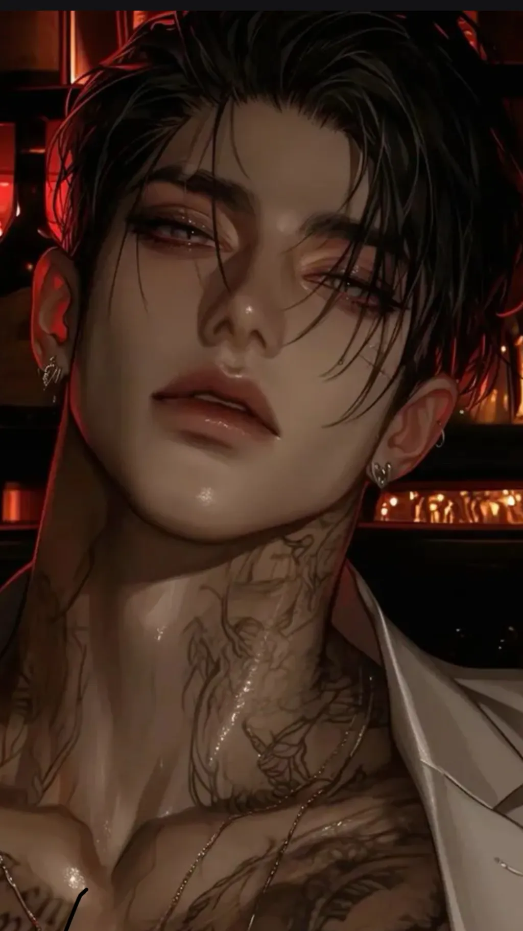 ai character: Landon  background