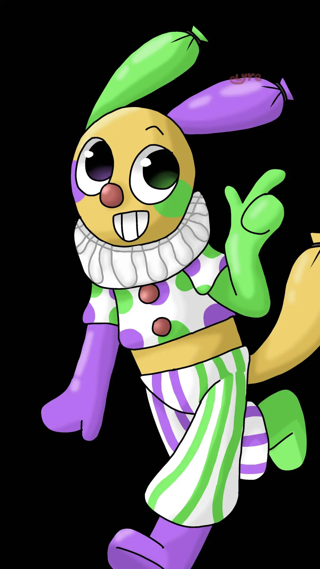 ai character: looey background